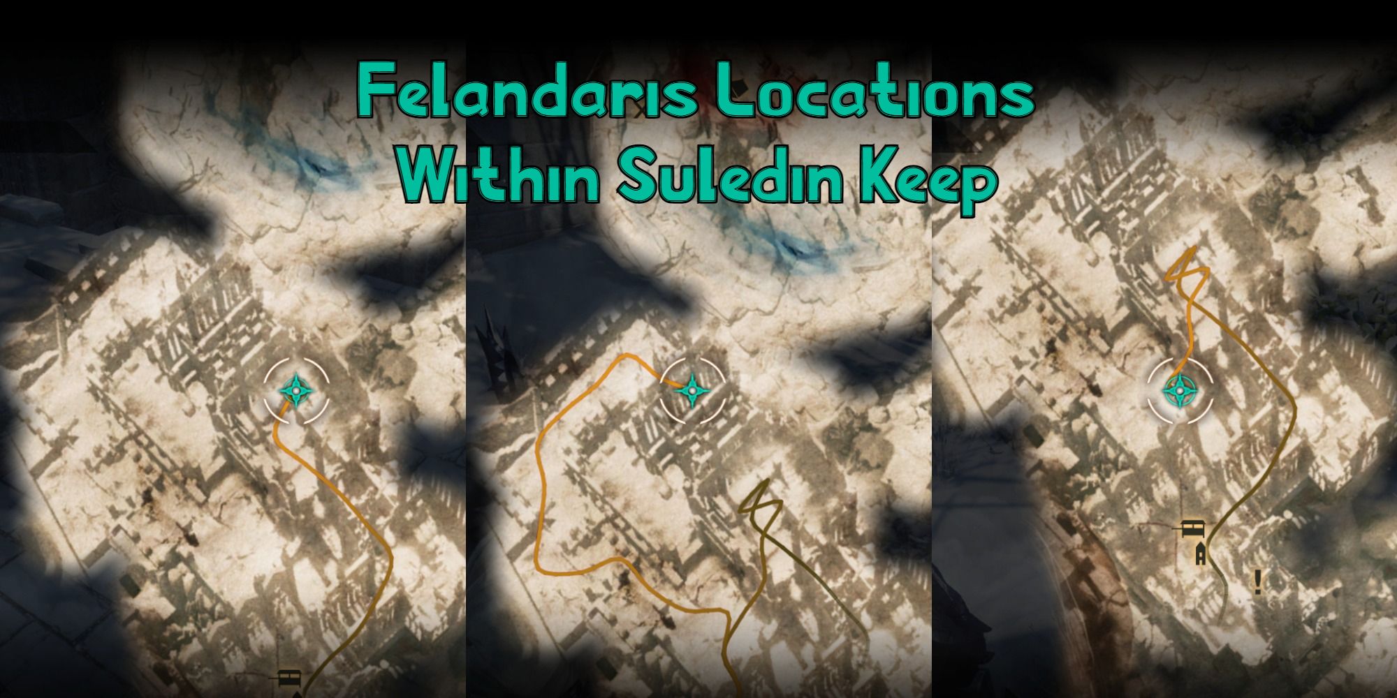 Dragon Age Inquisition Felandaris Locations Within Suledin Keep