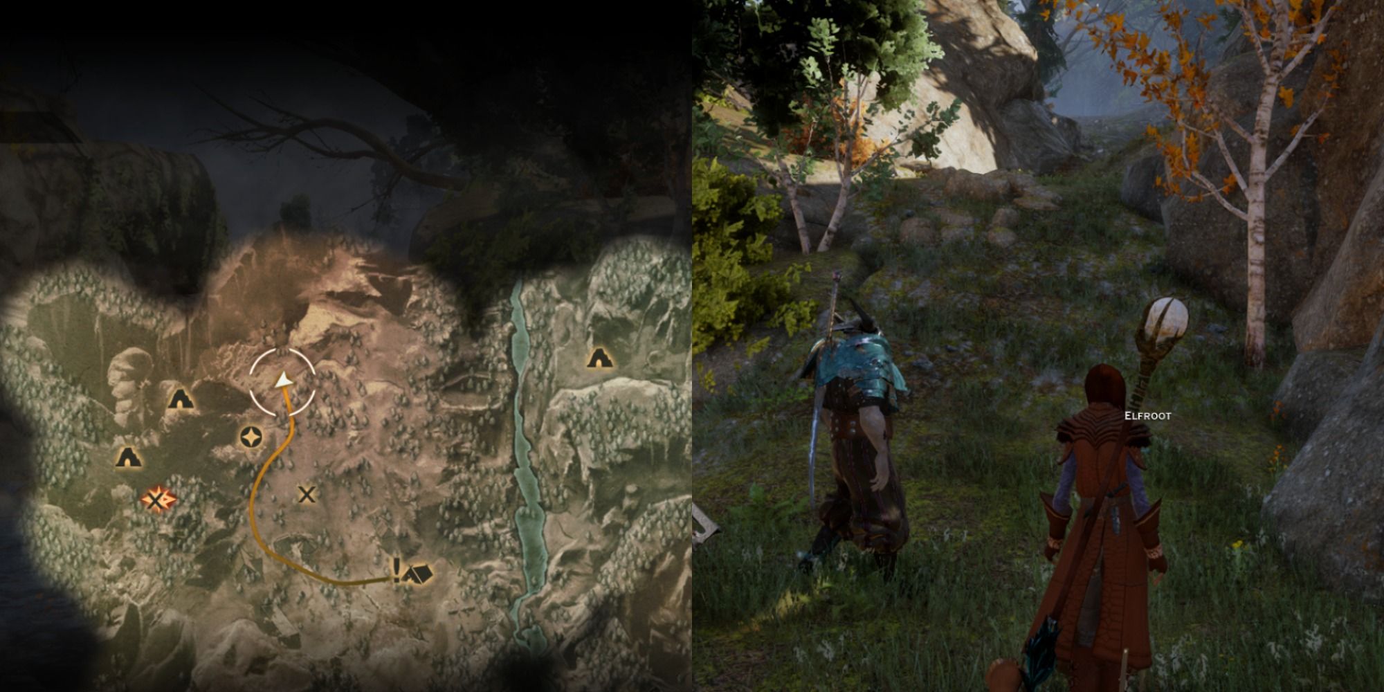 Dragon Age Inquisition Where To Ascend In The Hinterlands