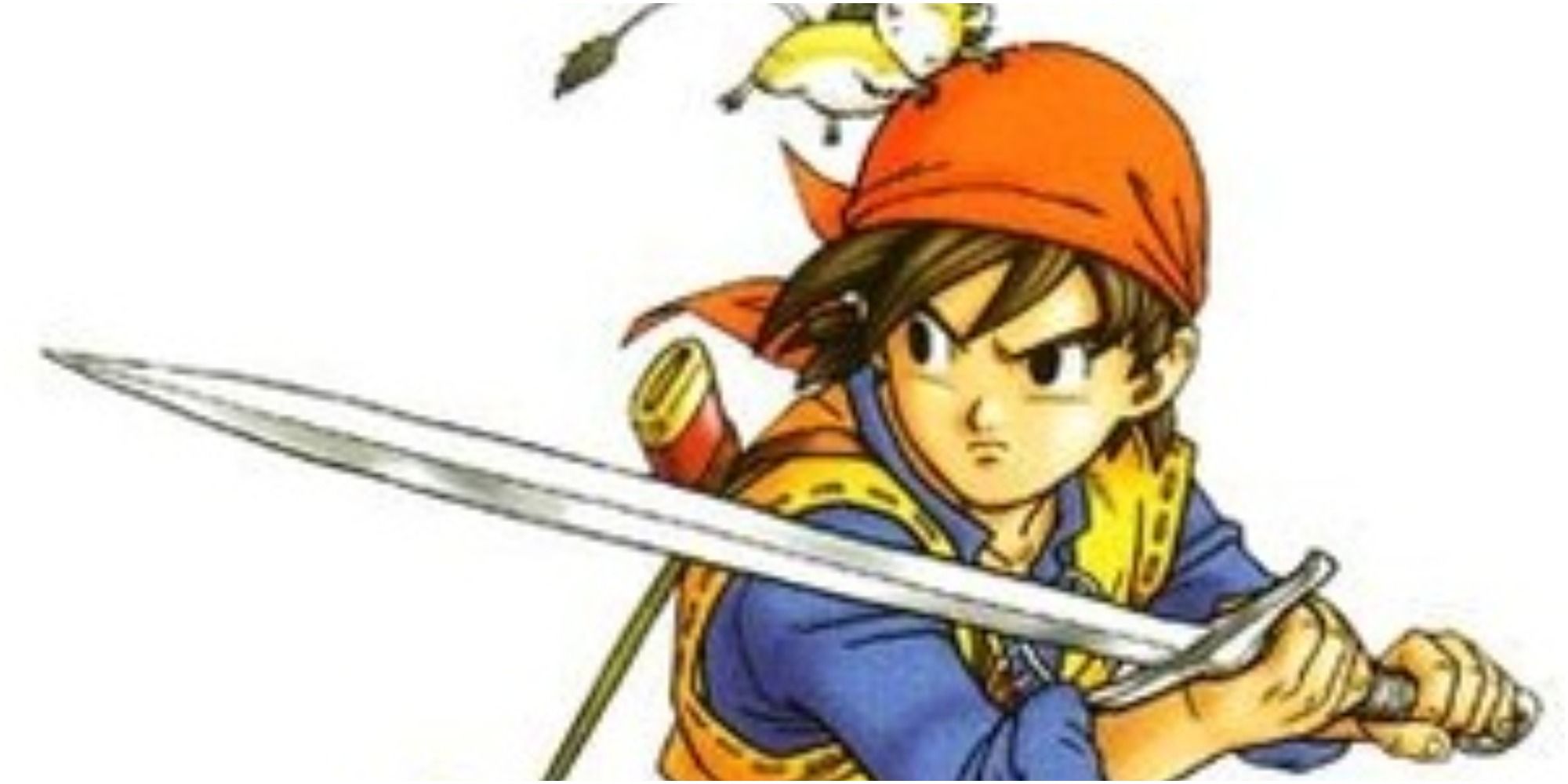 Hero aka Eight, The Party Leader From Dragon Quest 8: Journey of the Cursed King