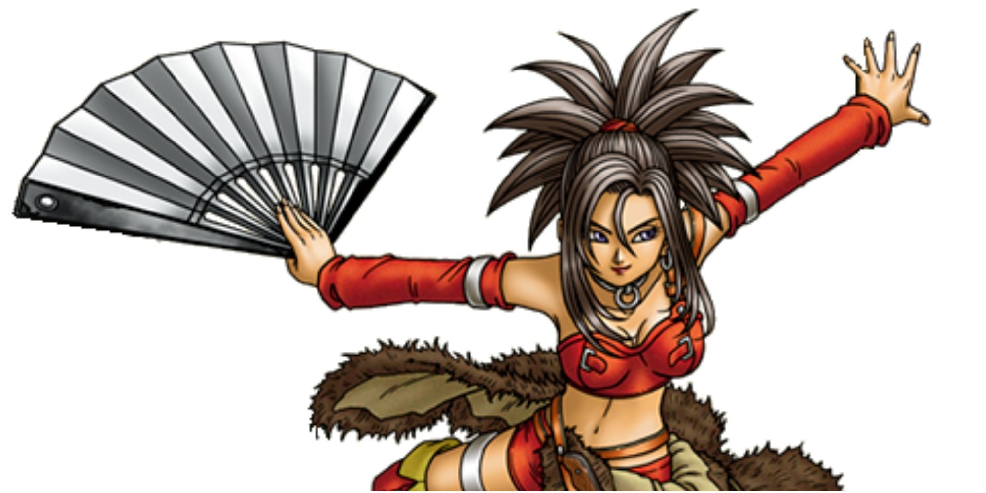 Additional Party Member Red from Dragon Quest 8: Journey of the Cursed King