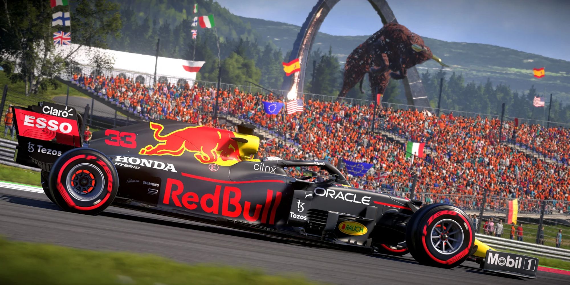 F1 2021 Verstappen Red Bull Racing In Austria