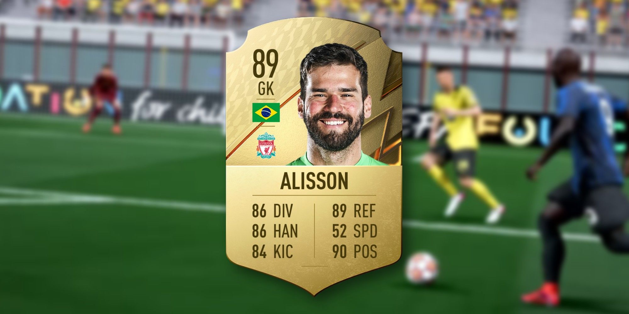 FIFA 22 alisson card