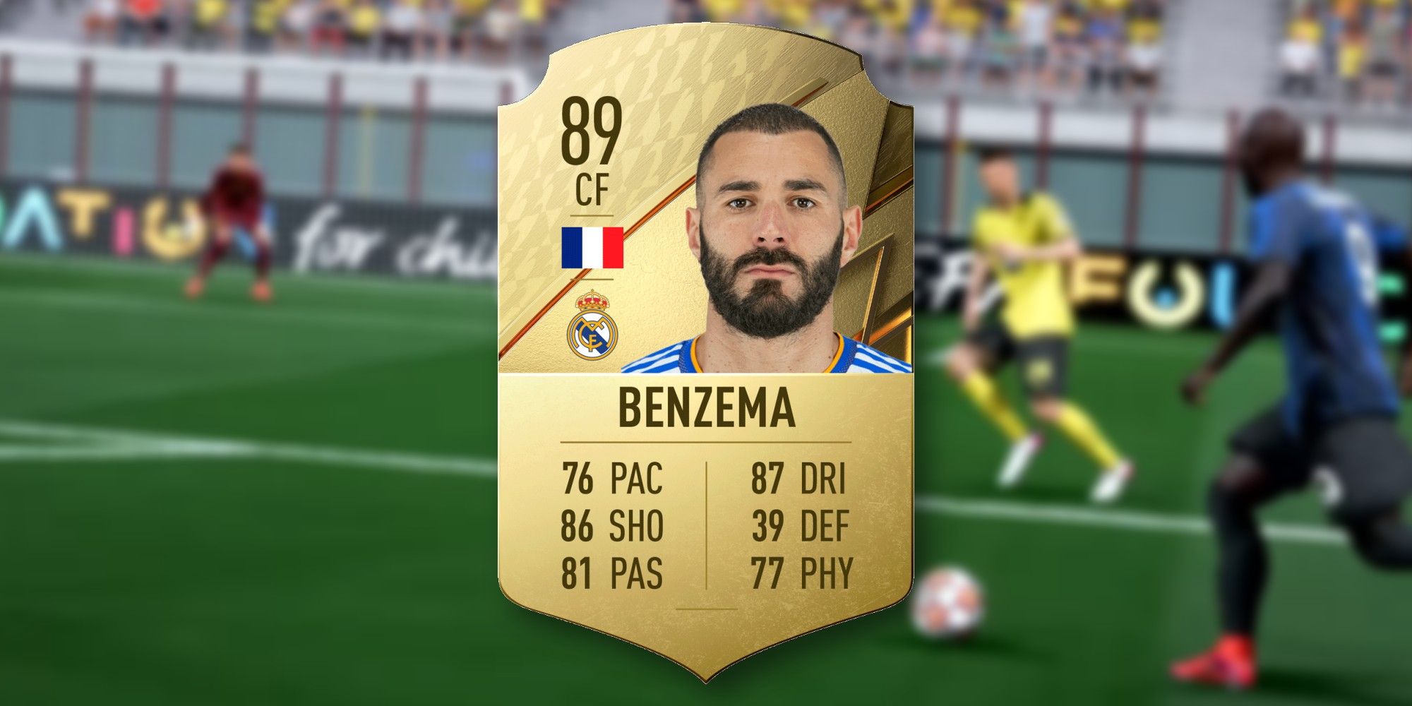 FIFA 22 benzema card