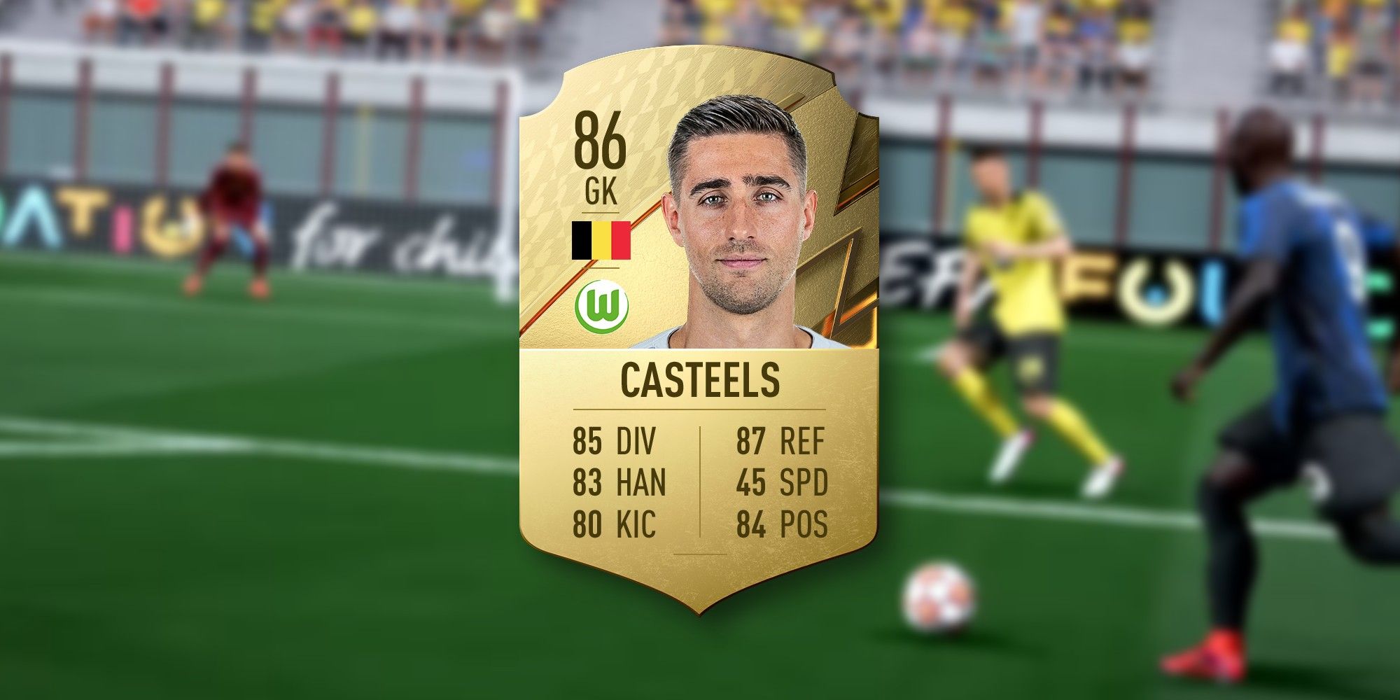 FIFA 22 casteels card