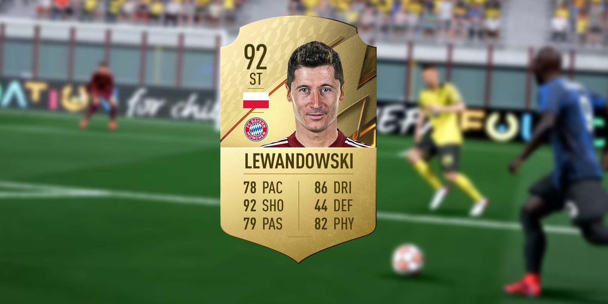 FIFA 22 lewandowski card