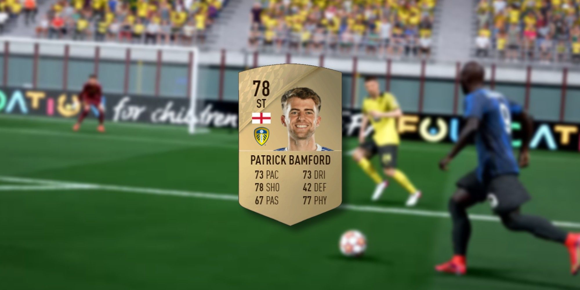 FIFA 22 patrick bamford card