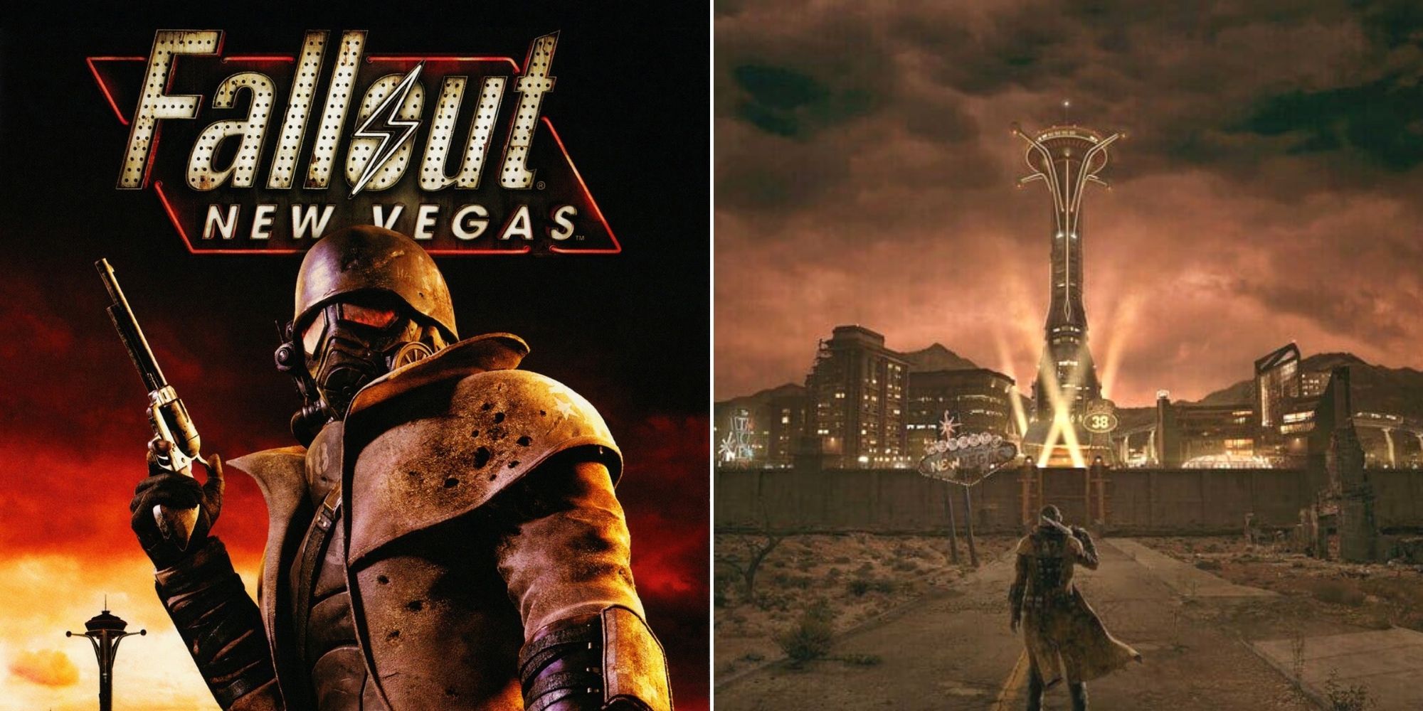 Fallout New Vegas Cover Art - Outside New Vegas