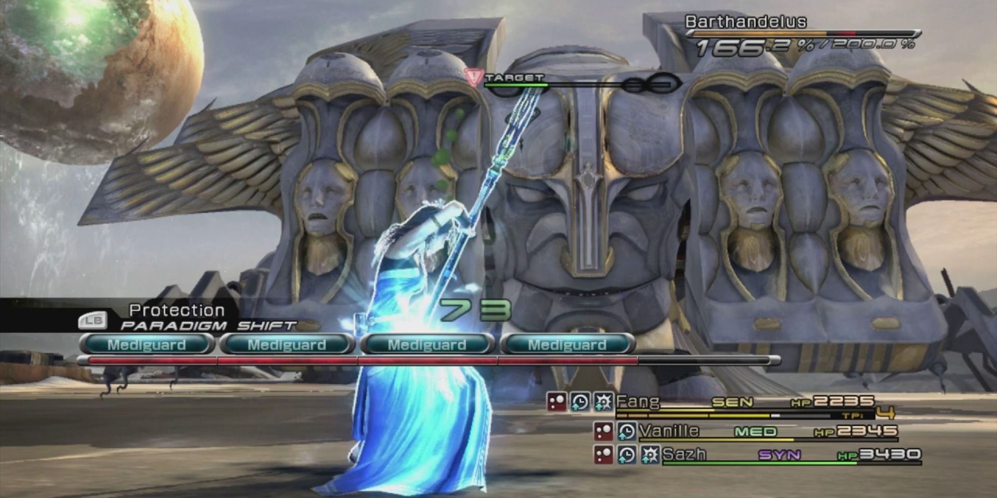Final Fantasy 13 Barthandelus Fight