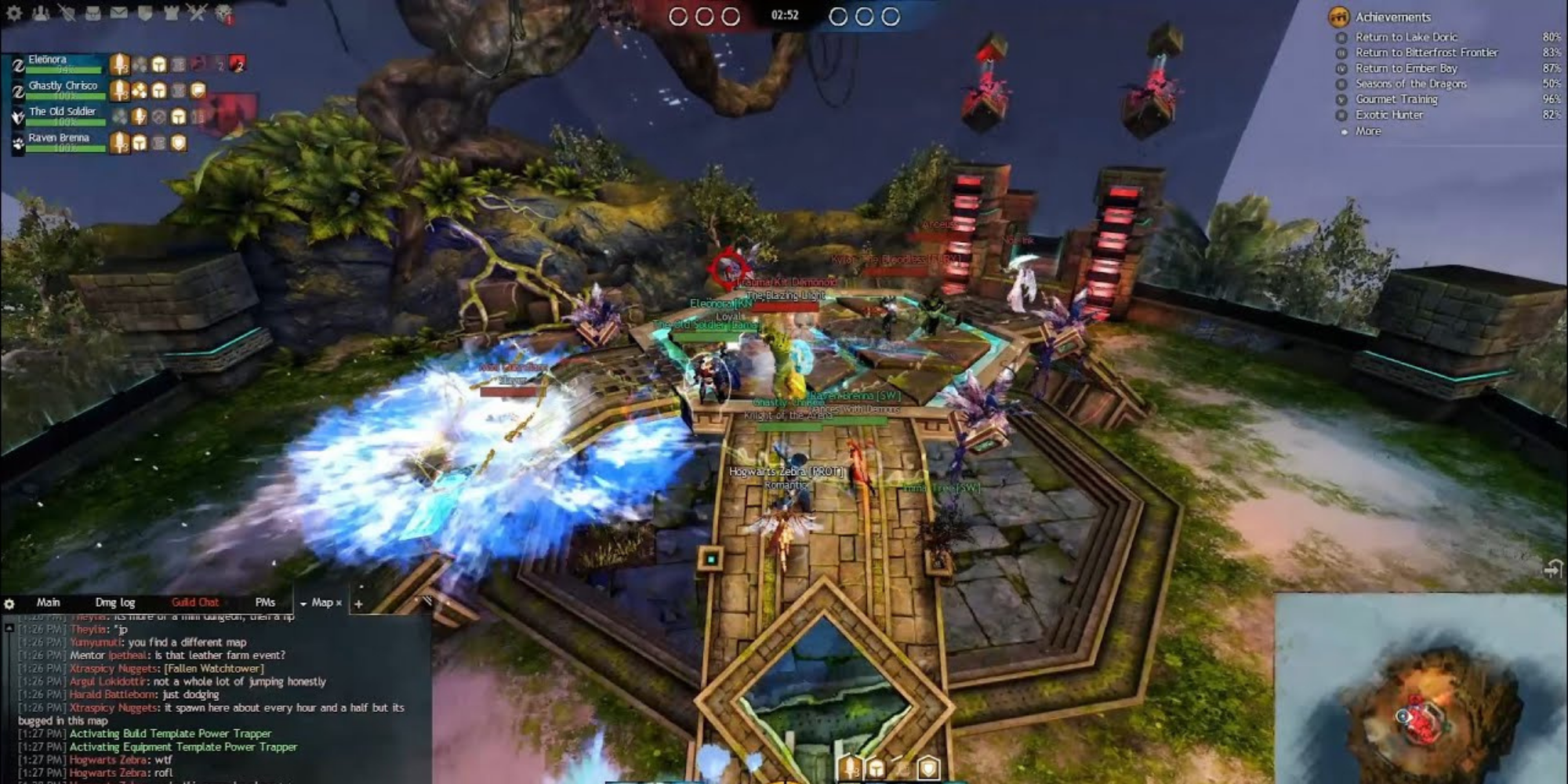 GW2 - Screenshot of player playing Team Deathmatch PvP