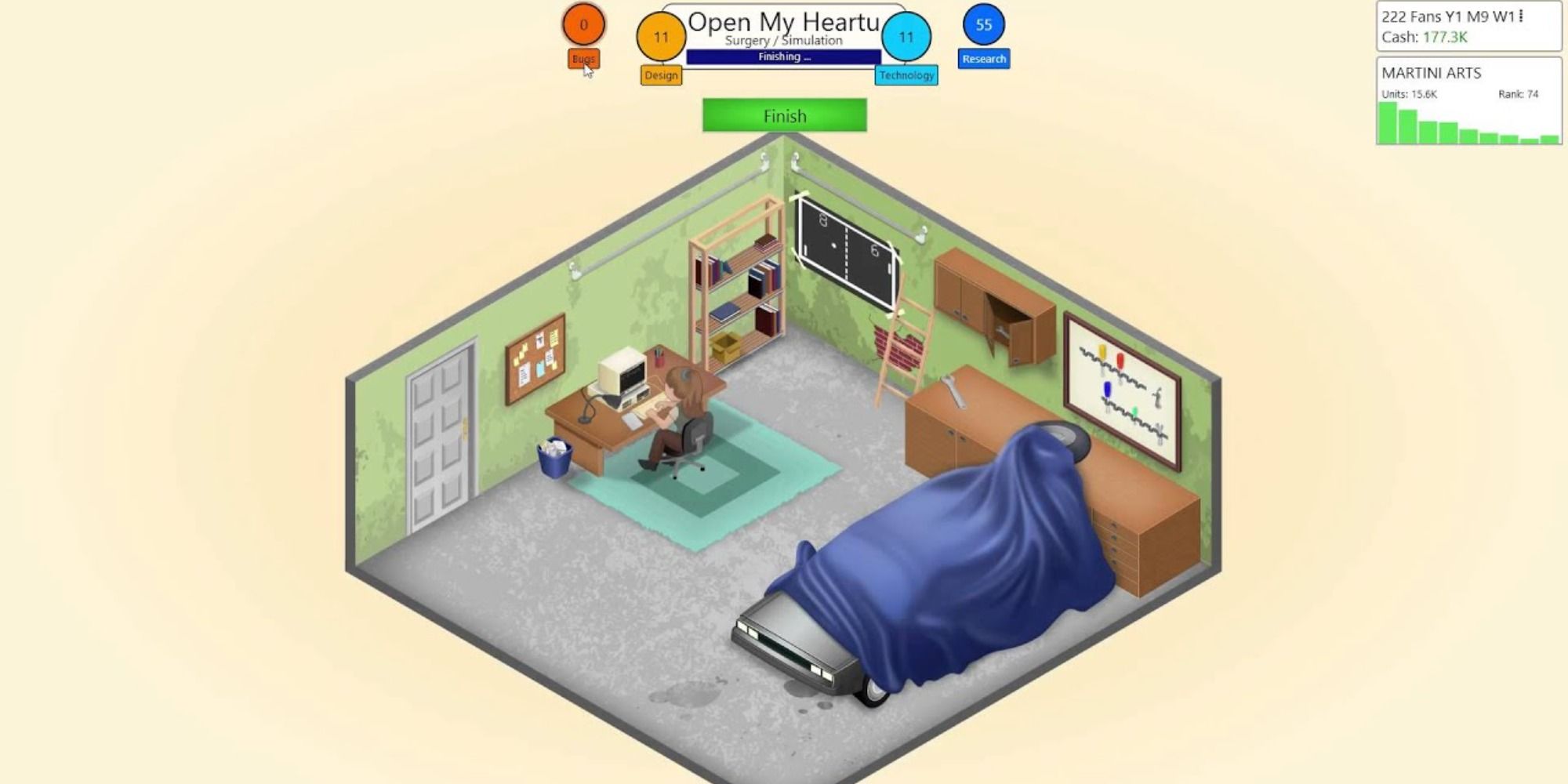 Game Dev Tycoon Bugs in a game