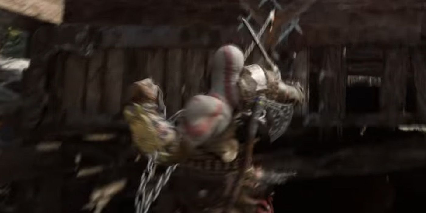 God of War Ragnarok Details Trailer 8 grapple mechanic