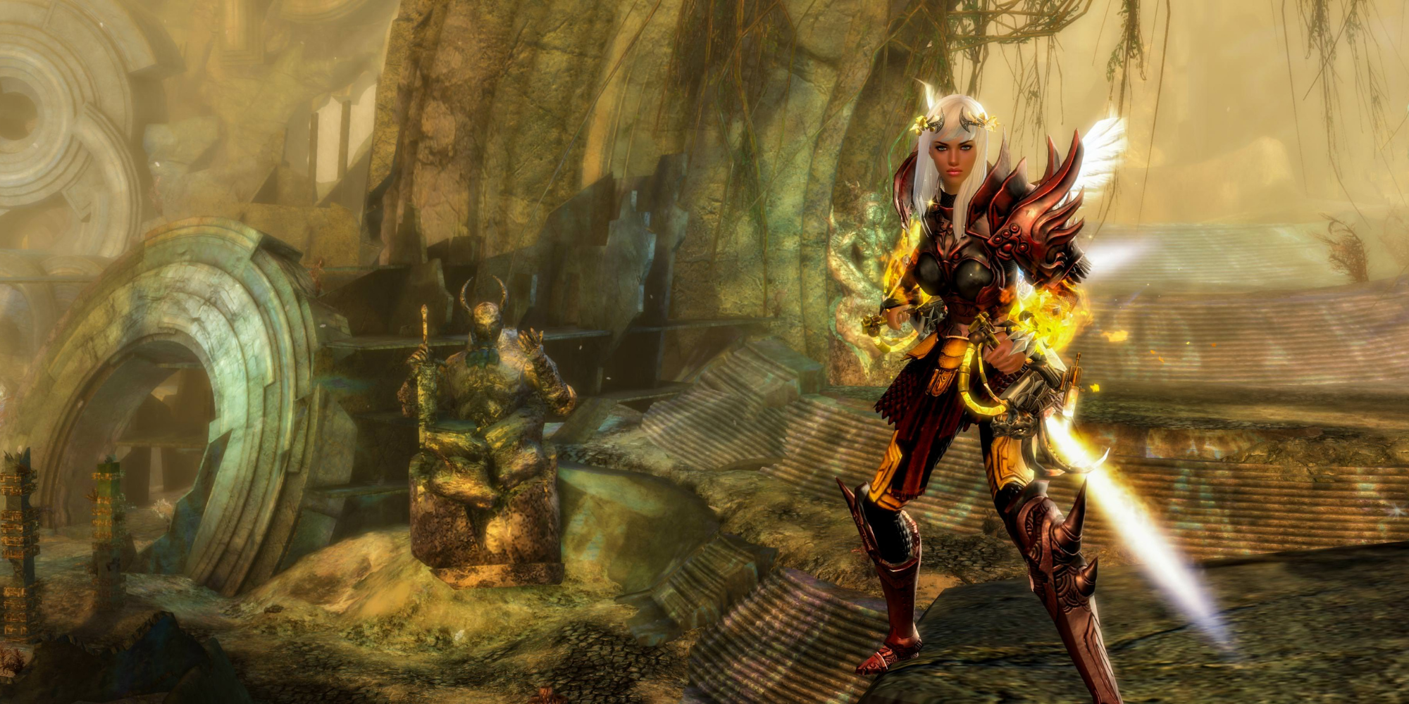 Guild Wars 2 - In-Game screenshot of Warrior in Orr