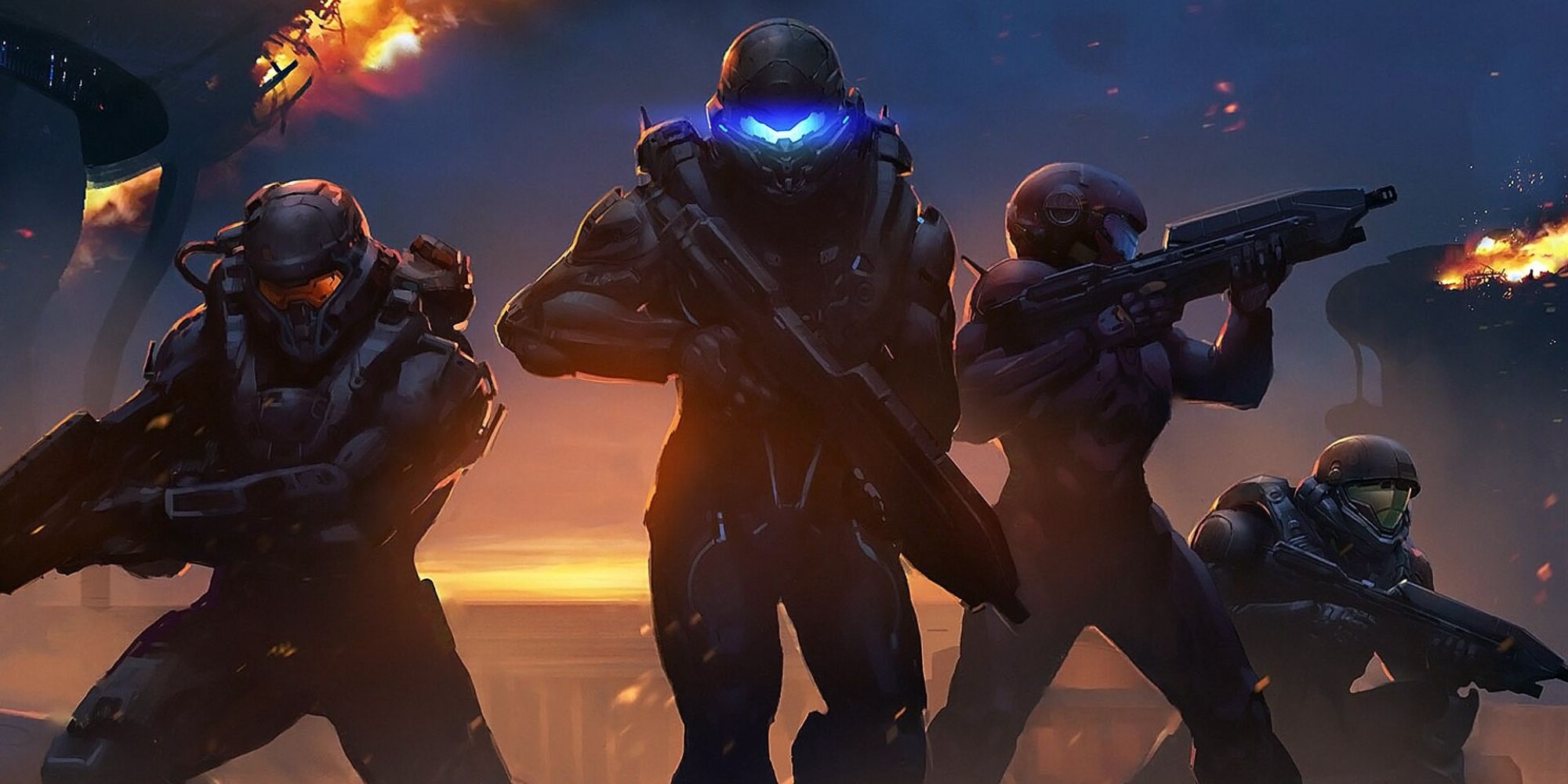 Team of Spartans from Halo 5