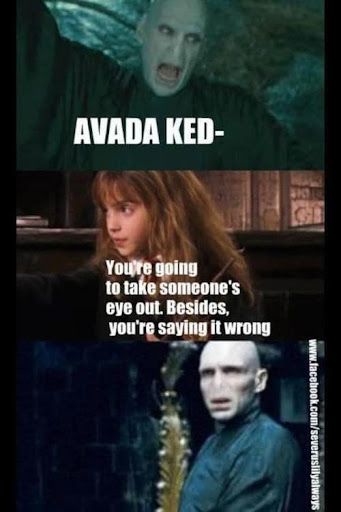 Hermione-interrupts-Voldemort-Avada-Kedavra-know-it-all-Harry-Potter