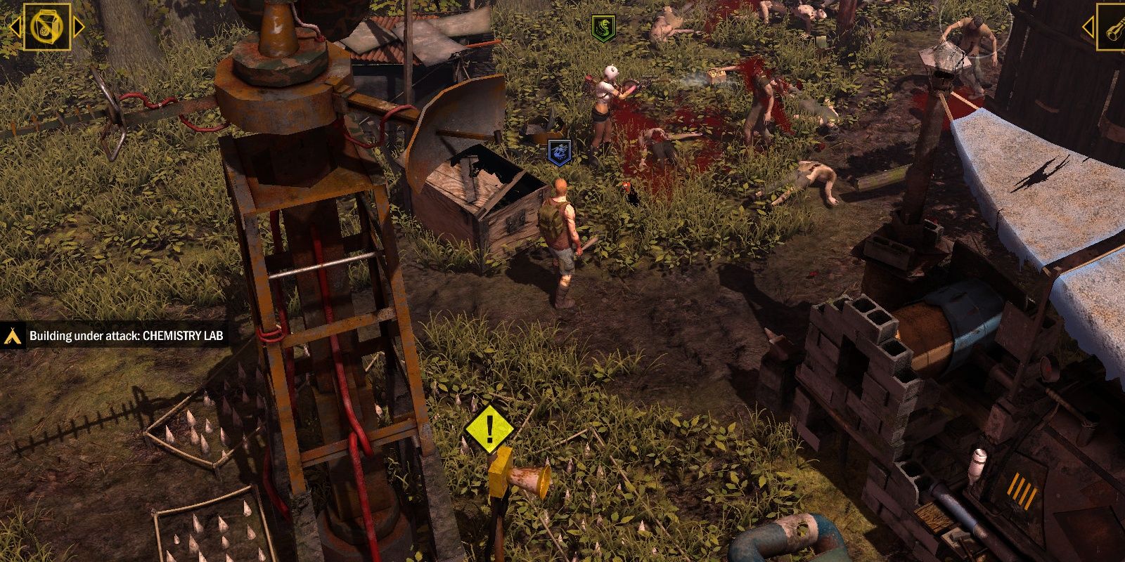 Players Exploring A Campsite In How To Survive 2