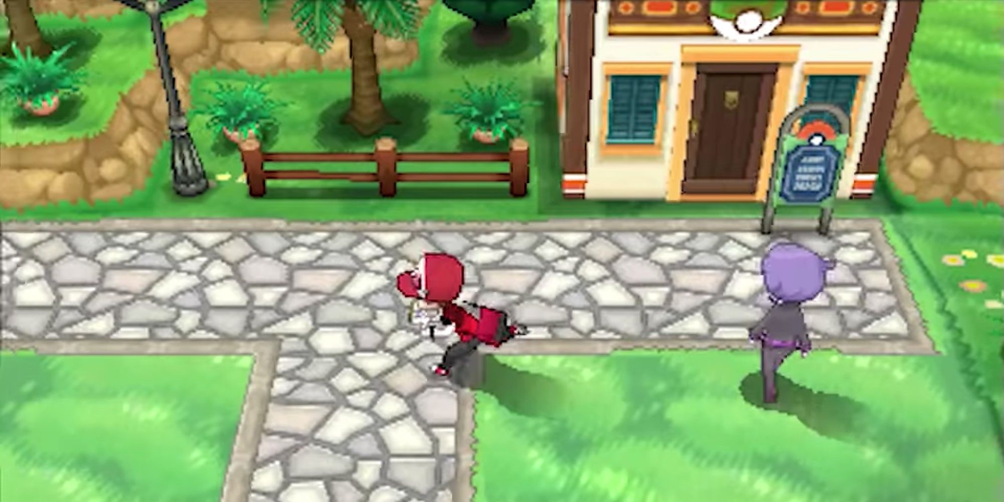 Kiloude City and Calem in Pokemon X & Y