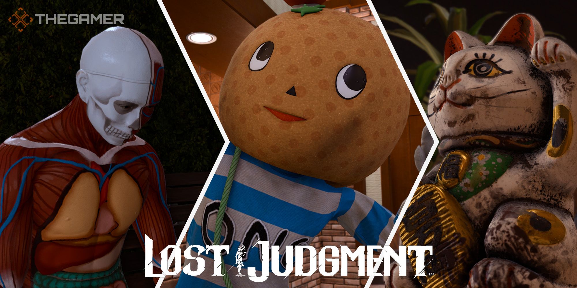Lost Judgment Side Case Collage