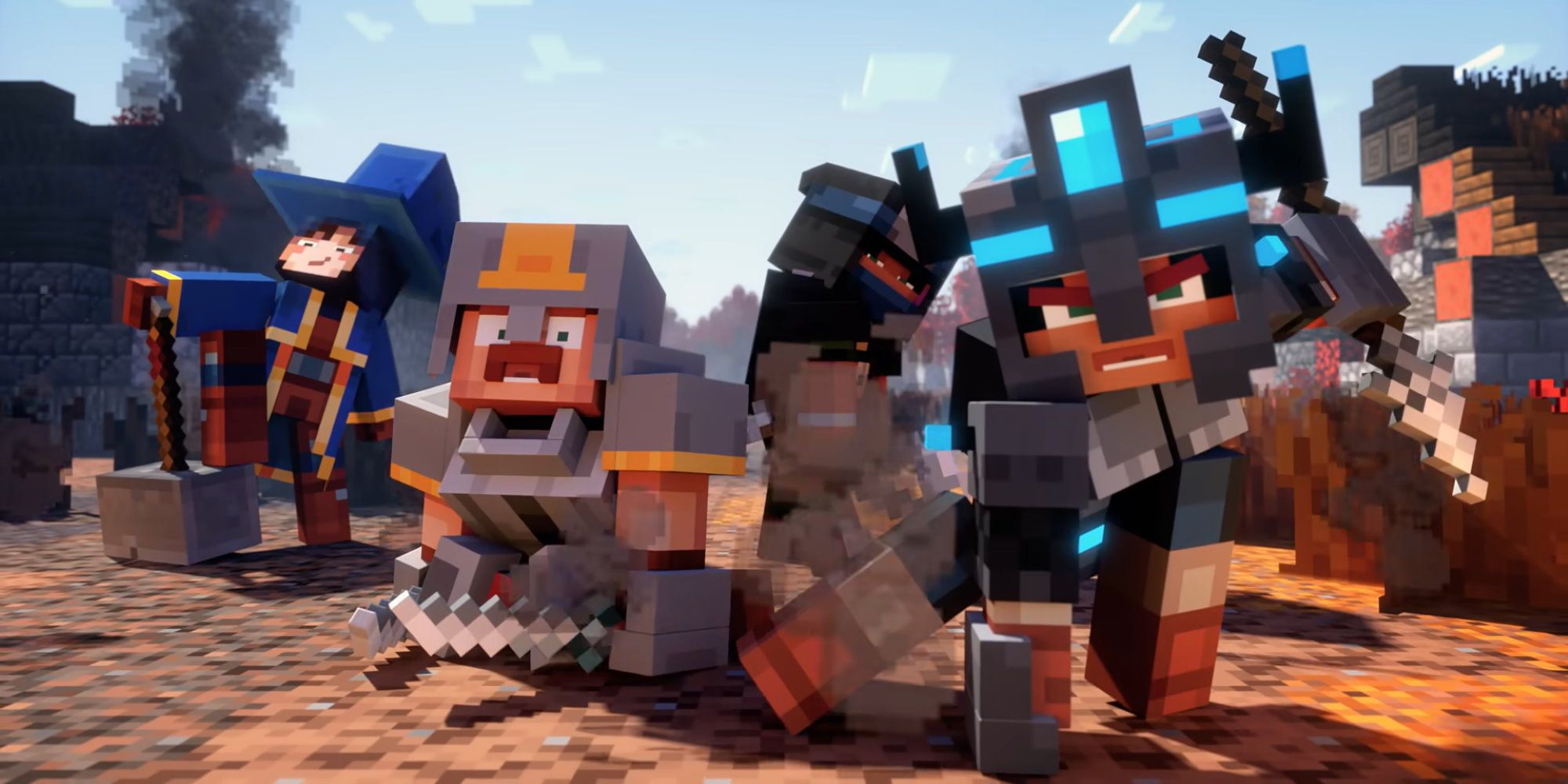 Minecraft Dungeons is the low-stress family hackathon we need