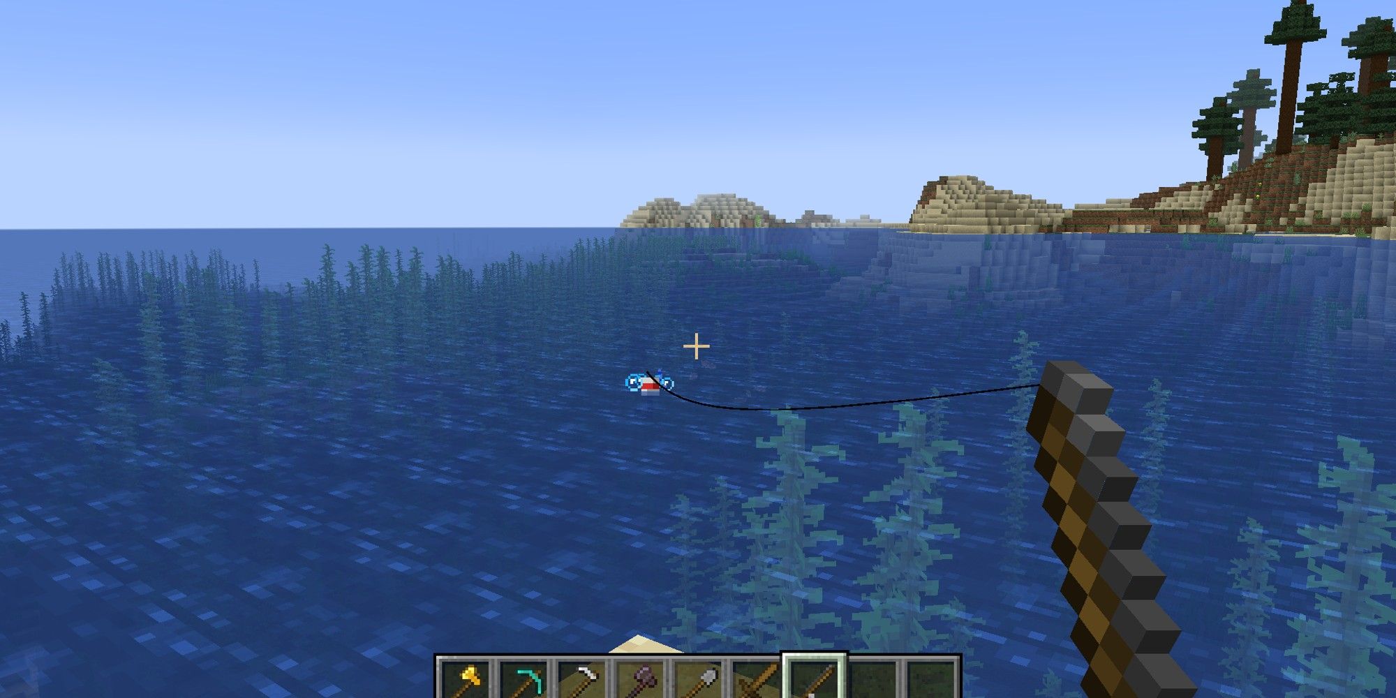 player fishing in minecraft 