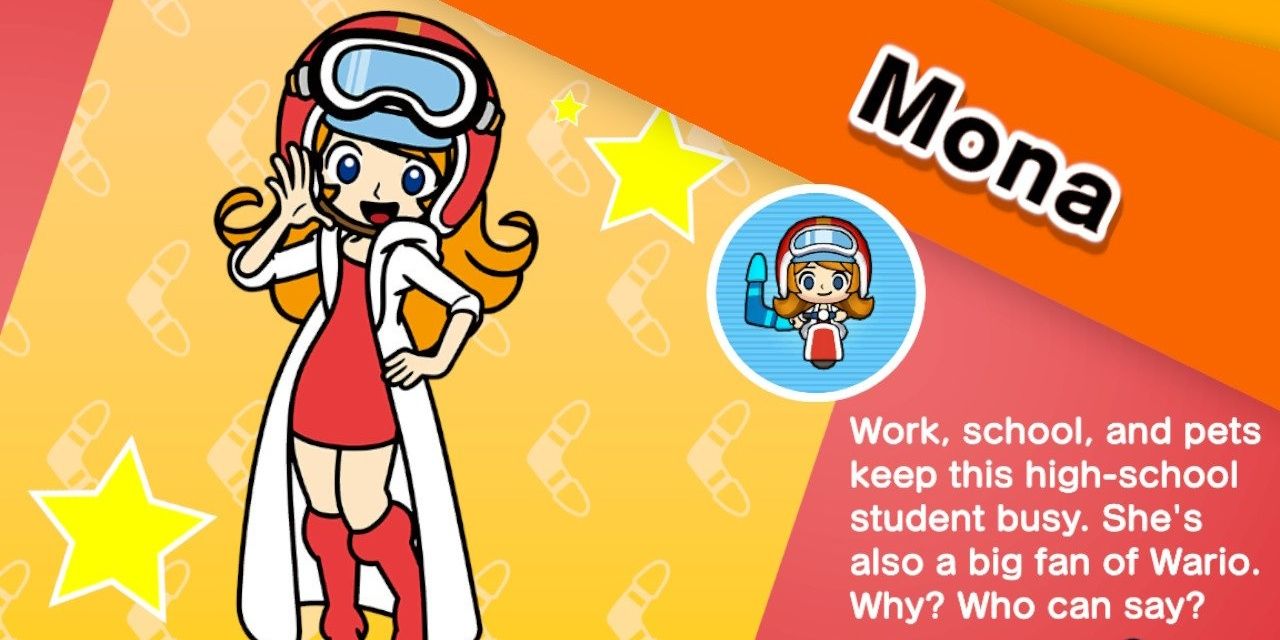 Mona in WarioWare: Get It Together!