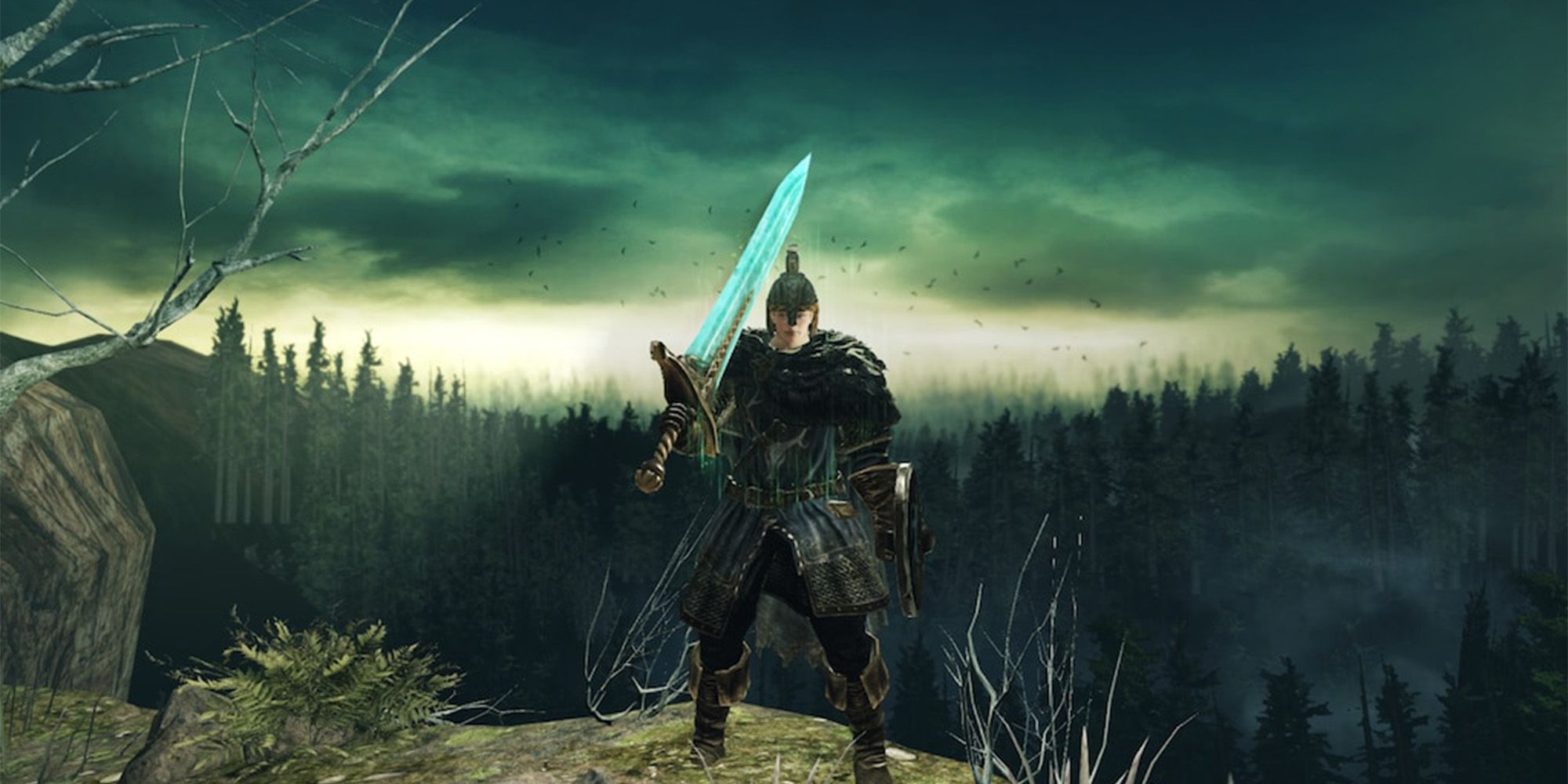 a player equipped with the Moonlight Greatsword Dark Souls 2