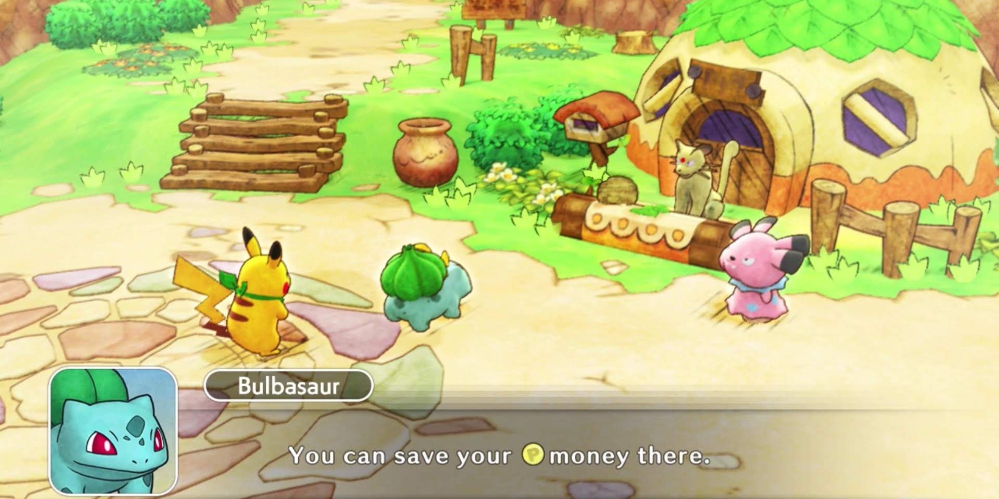 Mystery Dungeon DX Bulbasaur