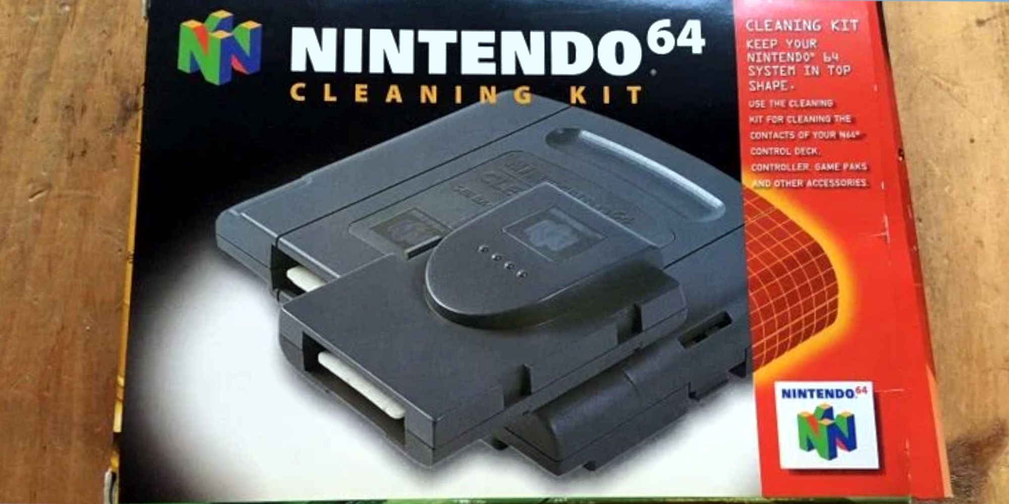 Nintendo 64 Cleaning Kit box