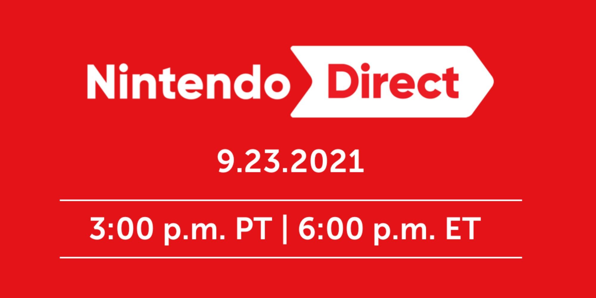 Nintendo Direct Announced For September 23, 40Minute Stream Focused On