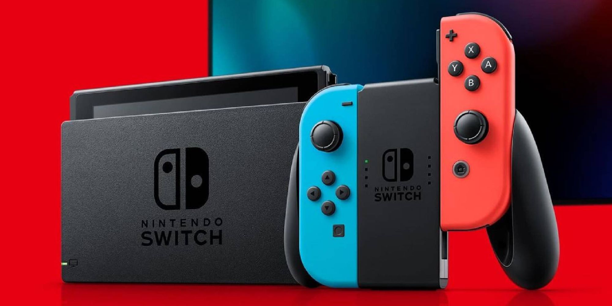 A standard Nintendo Switch