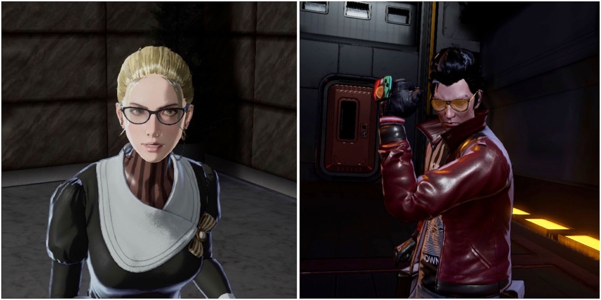 Sylvia and Travis from No More Heroes III