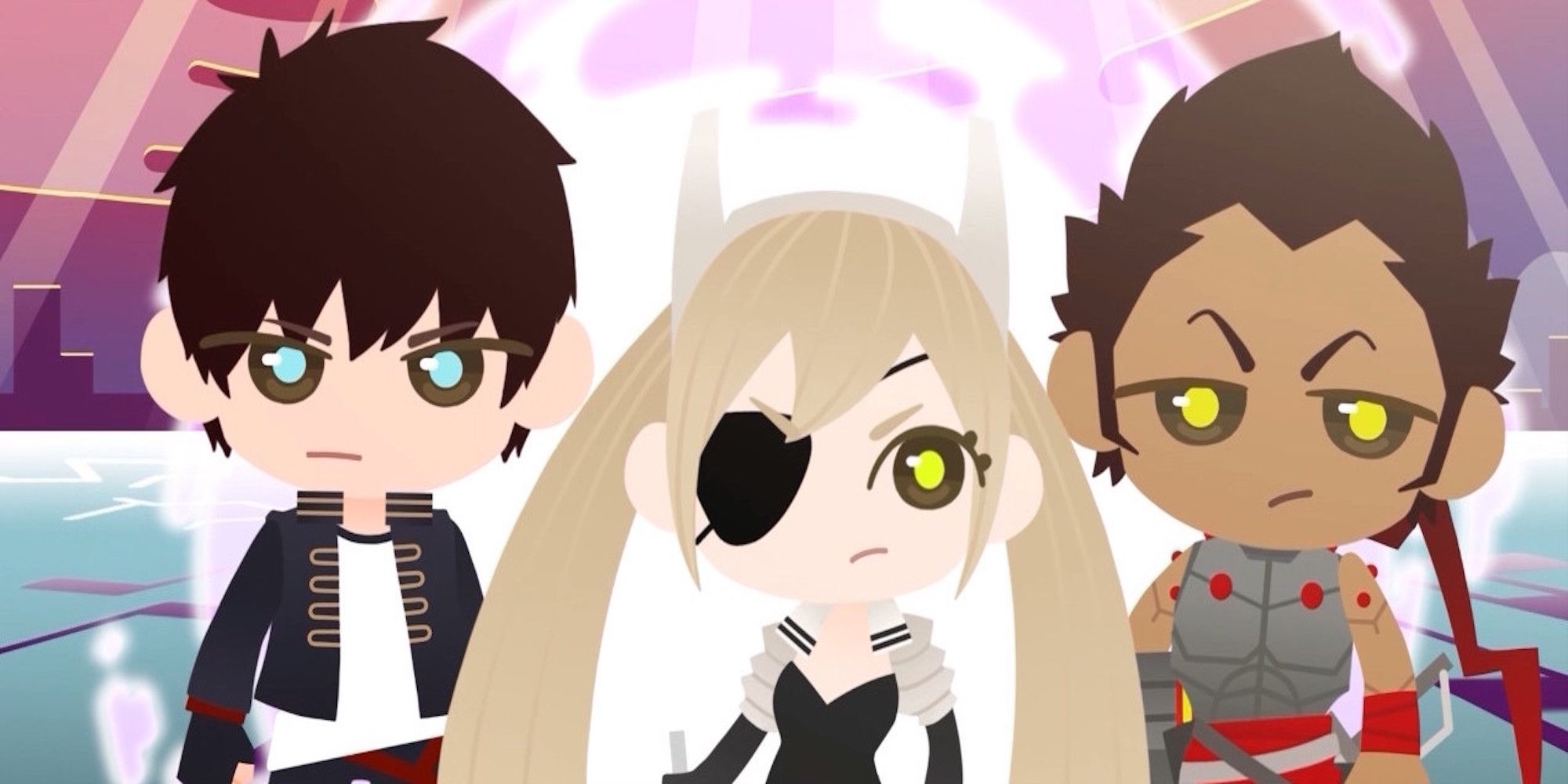 Hunter, Jeane, and Scott from No More Heroes III