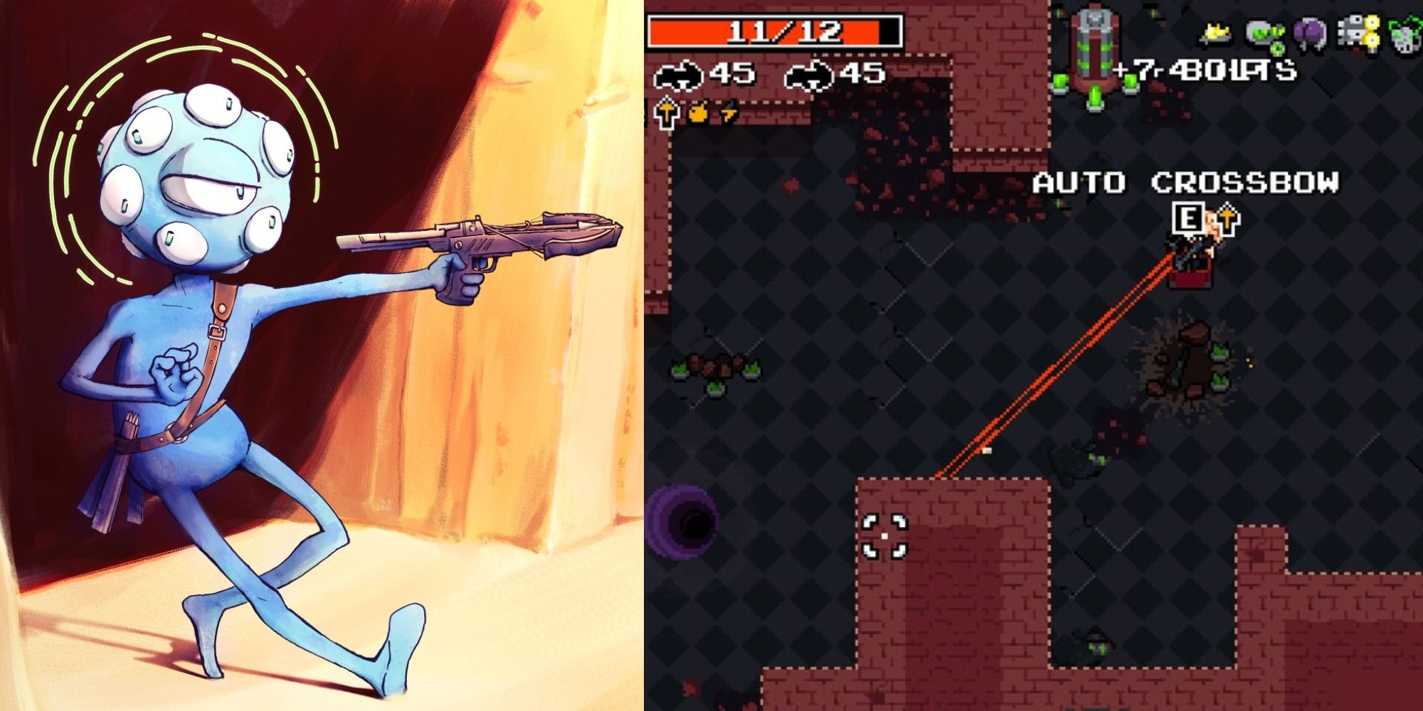 Nuclear Throne Weapons Auto Crossbow