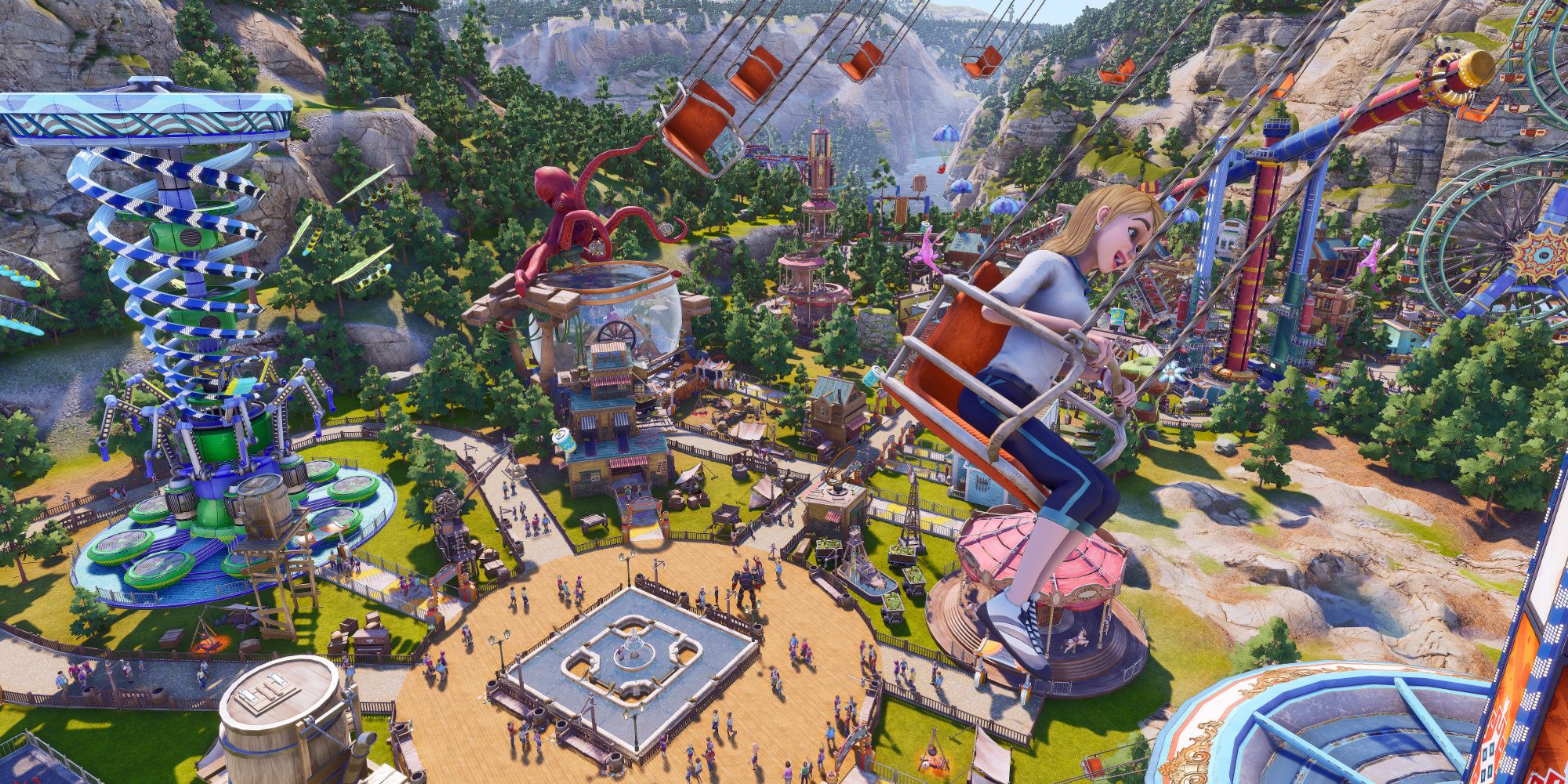 Park beyond theme park with the rides impossified