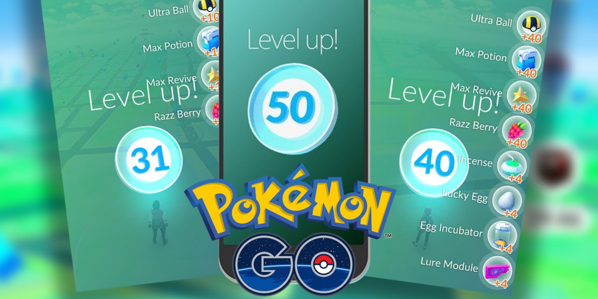 Pokemon GO Increasing Max Level Promo Art