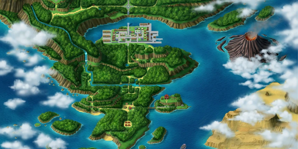 Pokemon Map Of The Almia Region