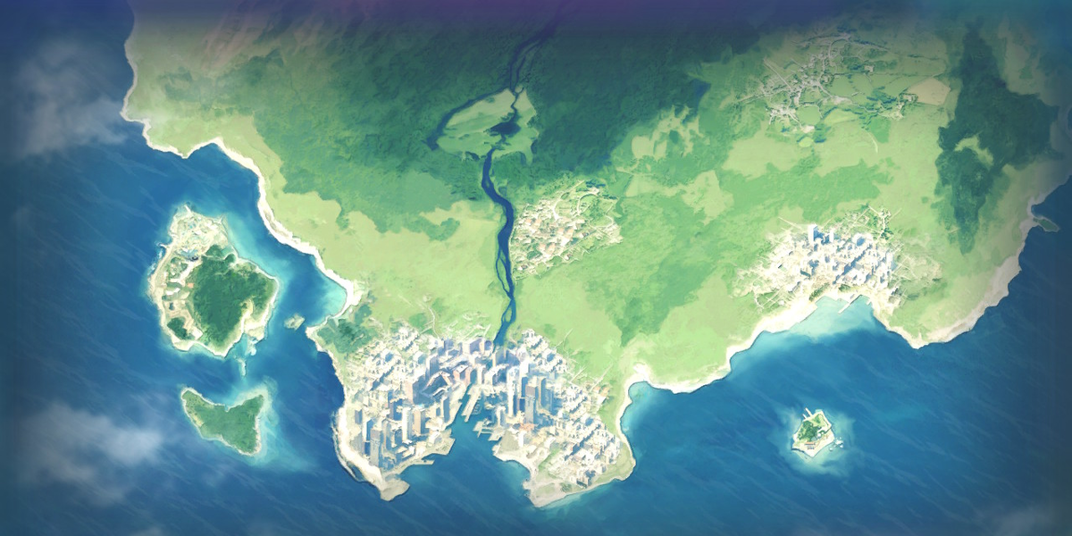 Pokemon Map Of The Ferrum Region