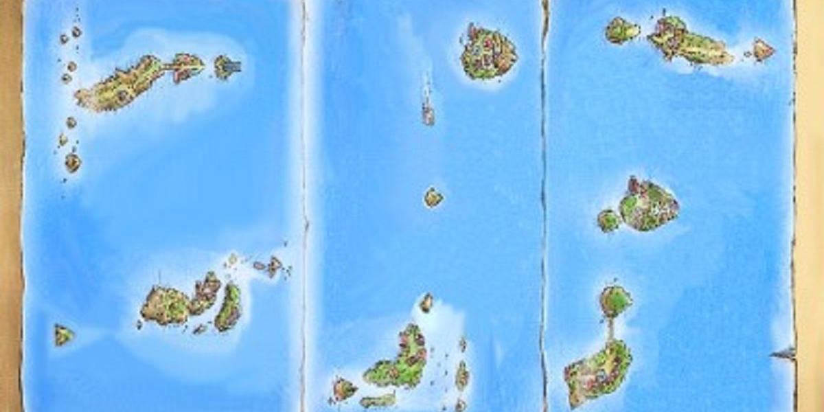 Pokemon Map Of The Sevii Region