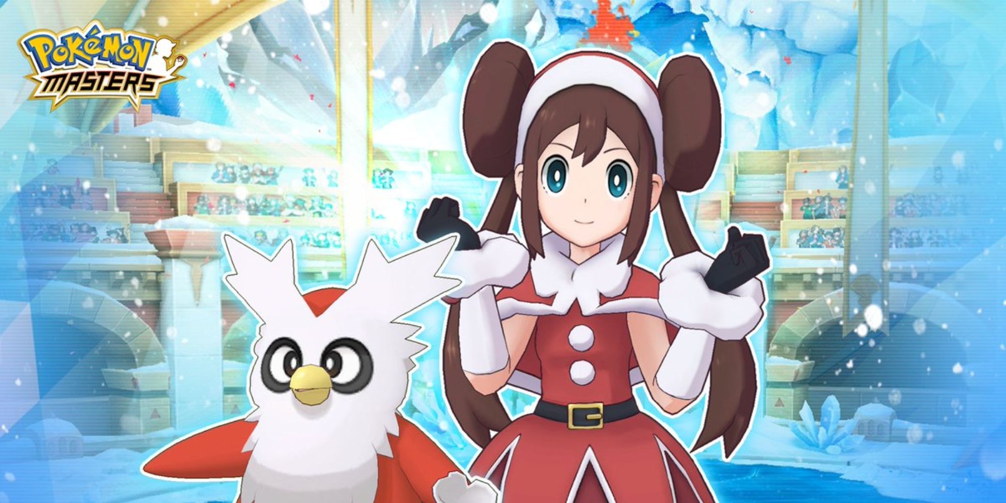 Pokemon Masters EX Rosa andd Delibird