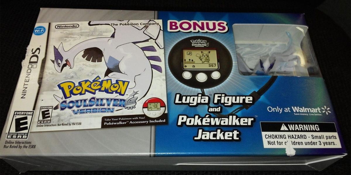 Pokemon SoulSilver With Figure shot from Worthpoint