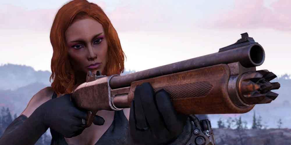Using a pump-action shotgun in Fallout 76 is made better with the Shotgunner perk
