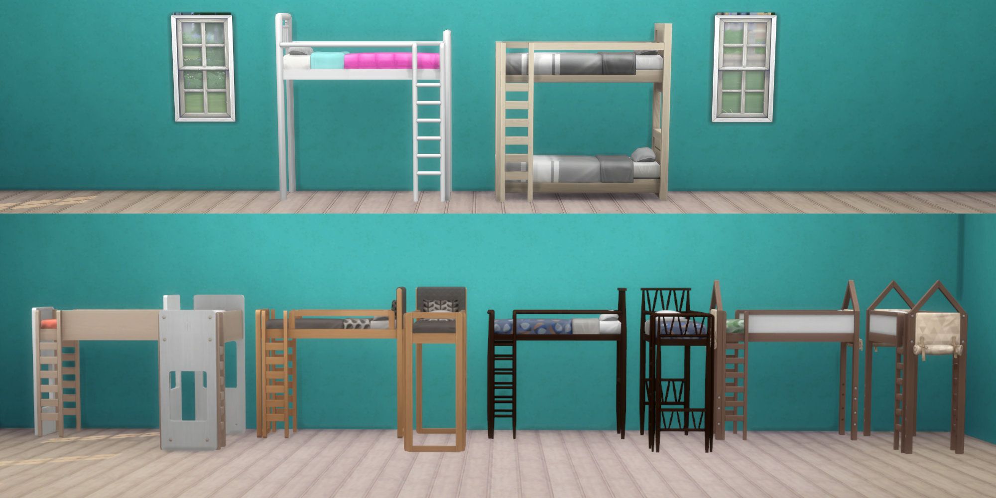 Sims 4 all bunks in game