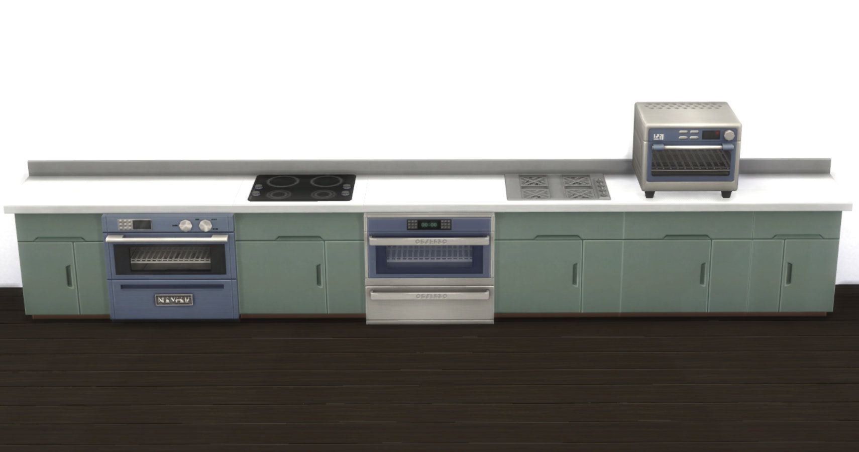 Sims 4 decor modular kitchen