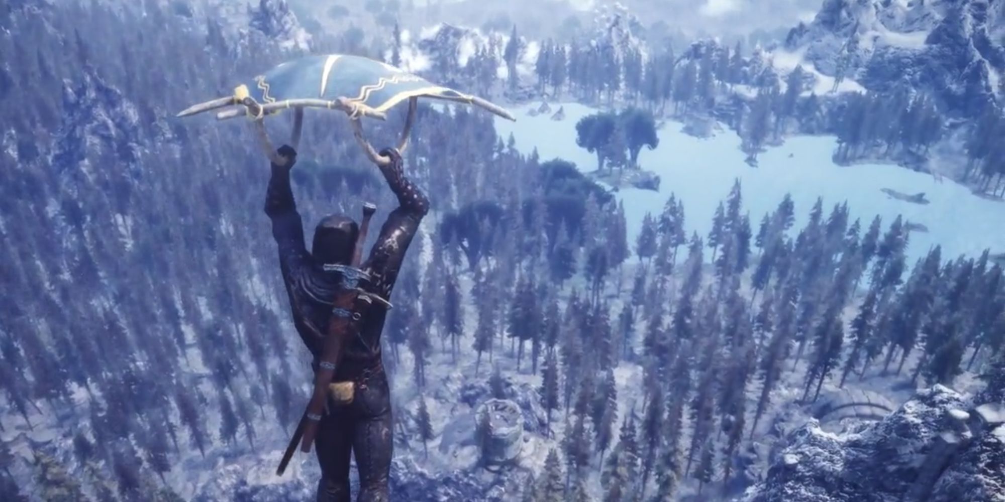 Skyrim's Paraglider Mod Inspired By BOTW, Lets You Fly Around Tamriel