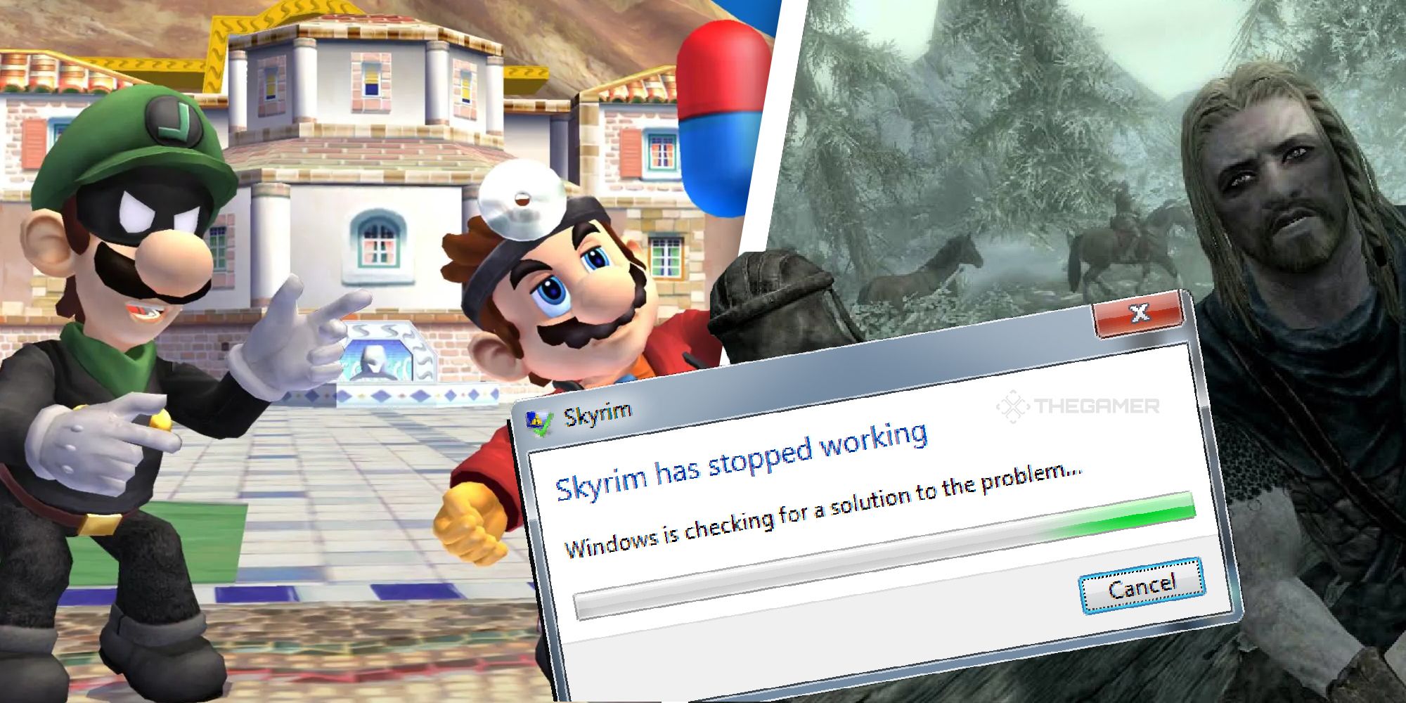 Skyrim Super Smash