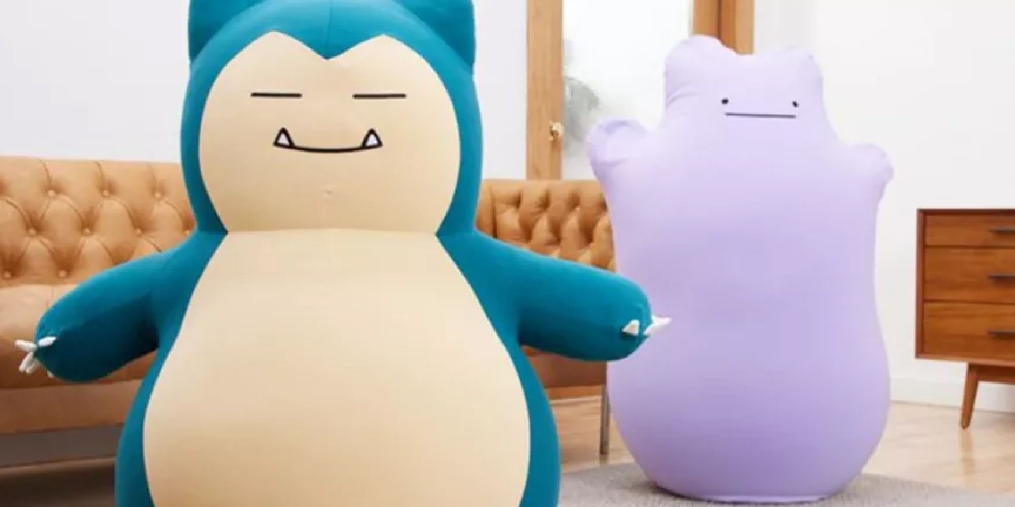 Pokémon Center Drops Snorlax and Ditto Bean Bags