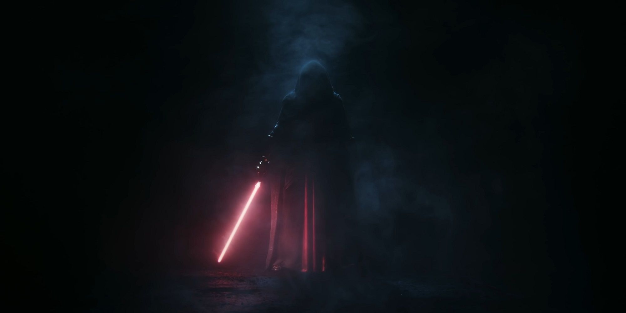 Star-Wars-KOTOR-Remake Revan Standing In Shadow And Mist
