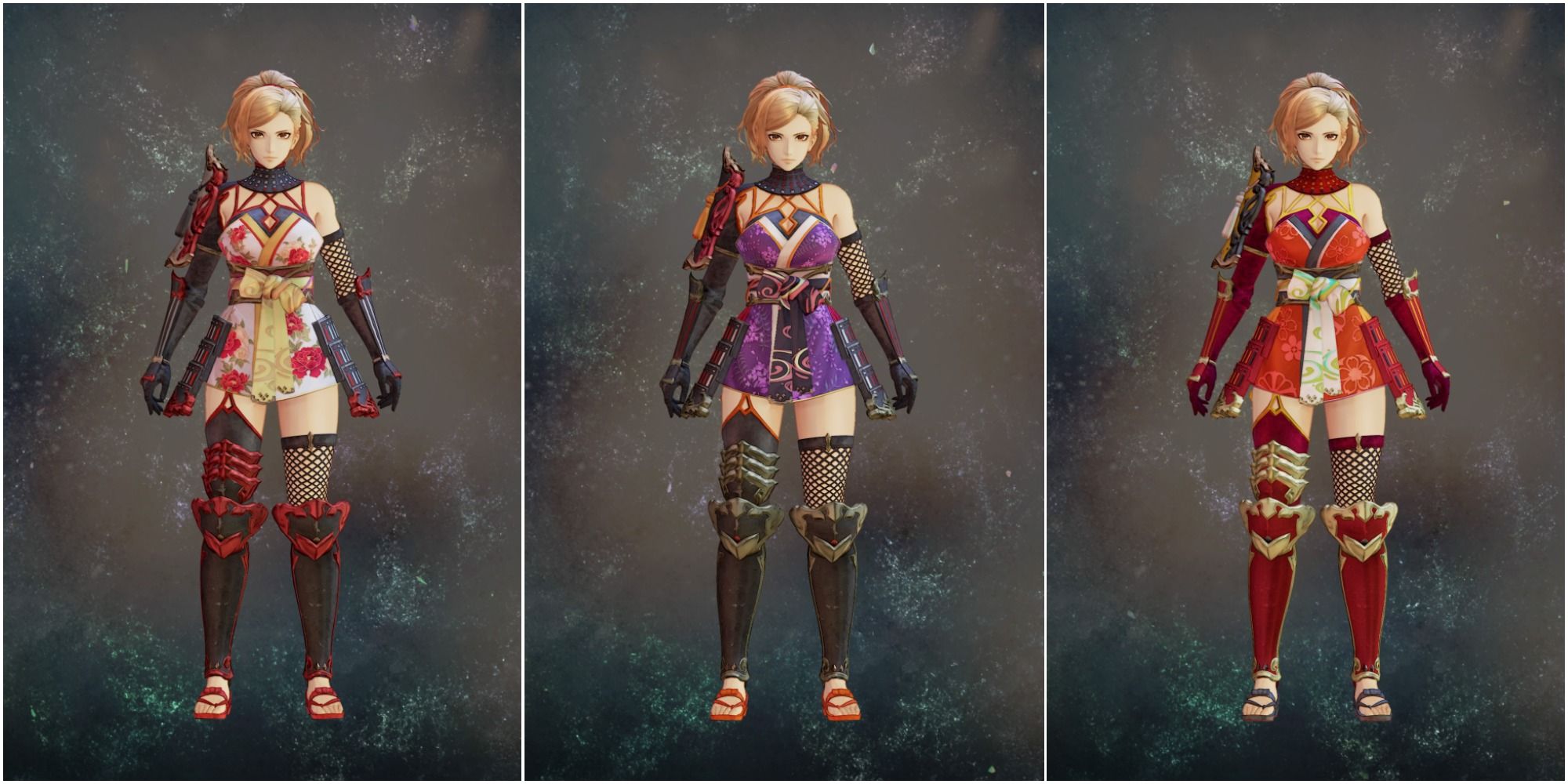 Female Samurai Armor Outfit for Kisara in Tales of Arise