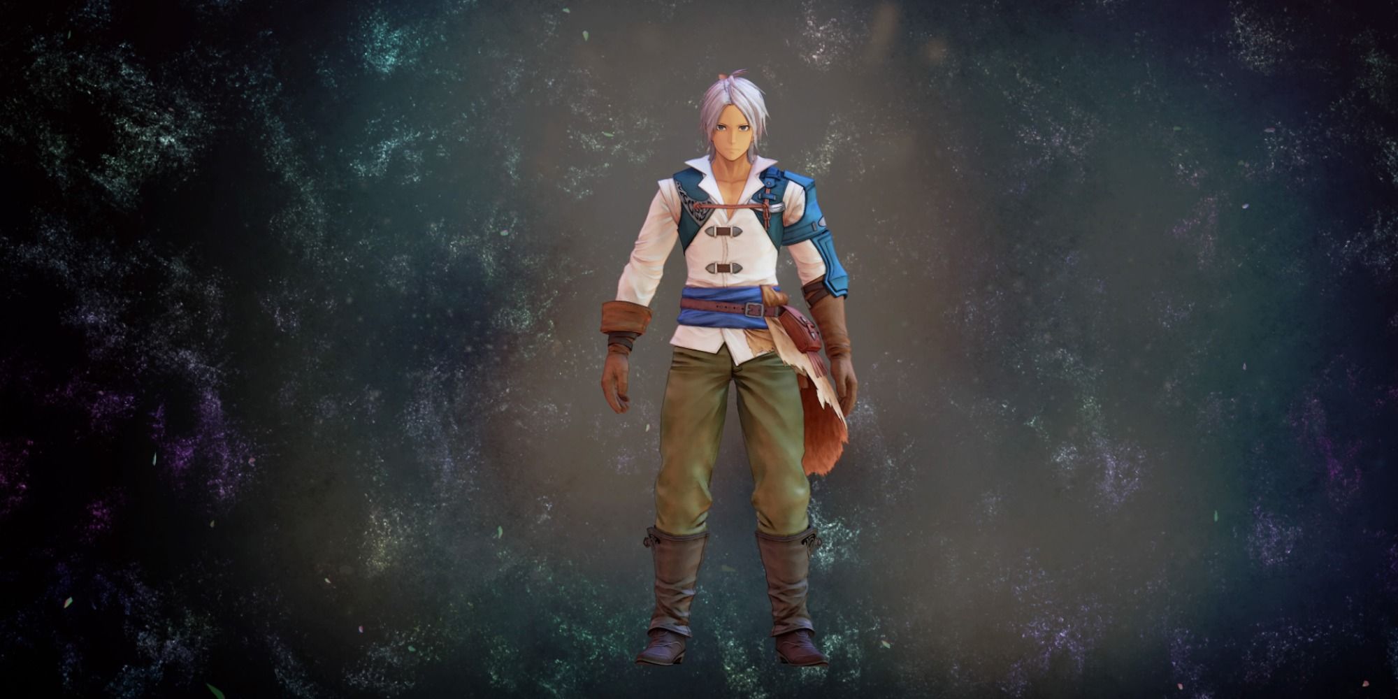 Ocean Blue Battle Garb Outfit for Alphen in Tales of Arise