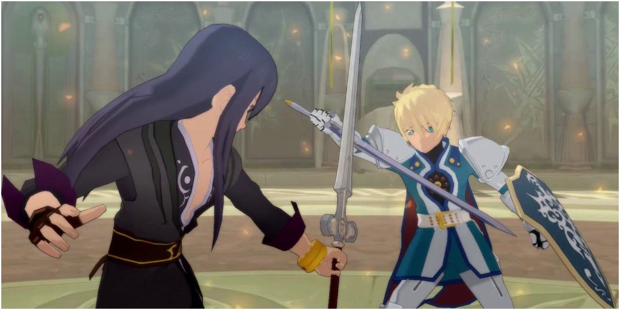 Tales-of-Vesperia Yuri and Flynn duelling 