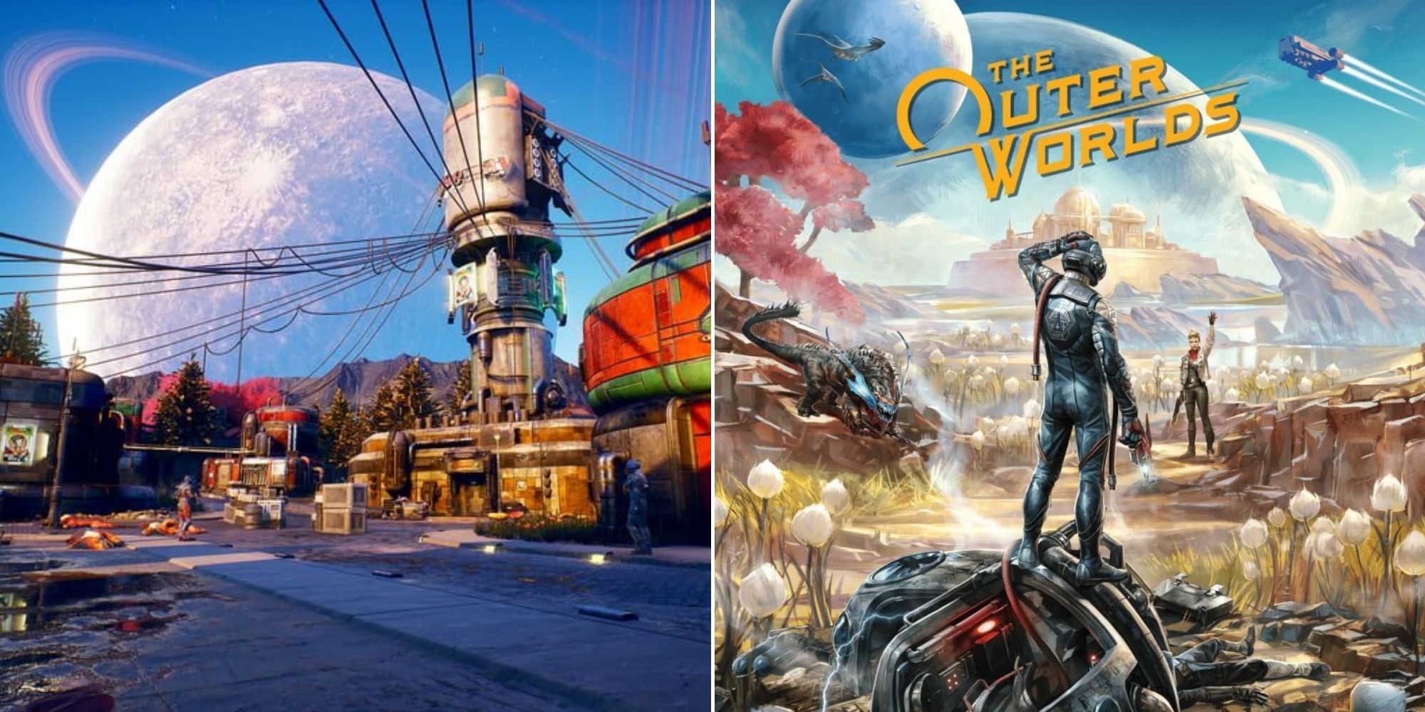 The Outer Worlds  Cover art and Roseway